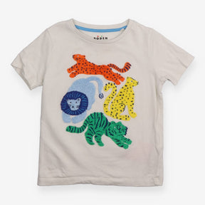 T-shirt white safari