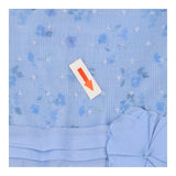 Party Dress Light Blue Layered Tulle Overlay