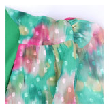 Dress Wrap green watercolour