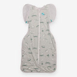 Green Parachuting Bunnies Swaddle Sleeping Bag