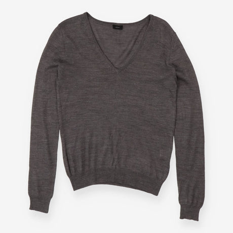 Sweater Grey V neck