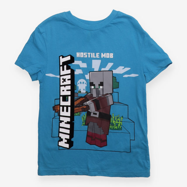 T-shirt Blue Minecraft