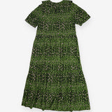 Fluro Animal Collar Midi Dress Multicolour Print