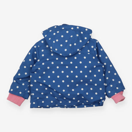 Coat blue spotty rainbow 3in1