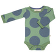 Bodysuit Giant Spot Blue and Green