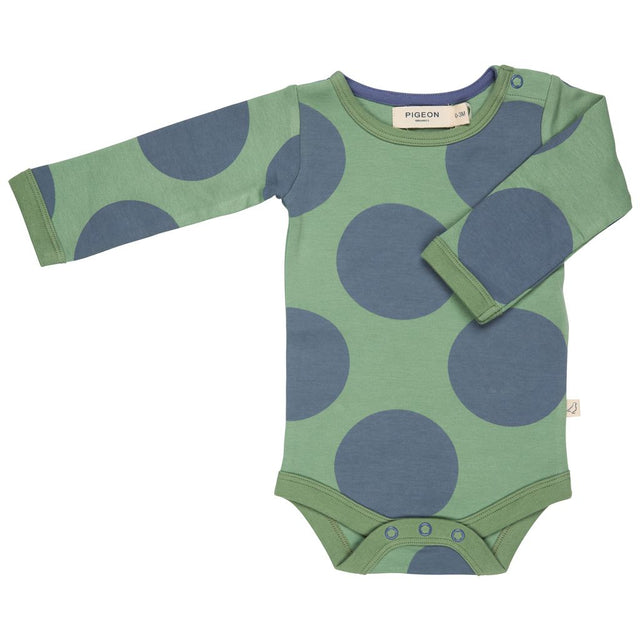 Bodysuit Giant Spot Blue and Green