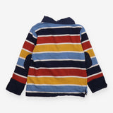 Polo shirt long sleeve stripe