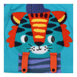 Blue Fluffy Cat Long Sleeve 