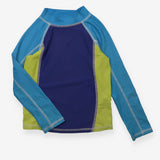 Rash vest blue neon lime