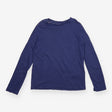 Tee LS blue pocket