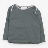 T Shirt Green with Grey 