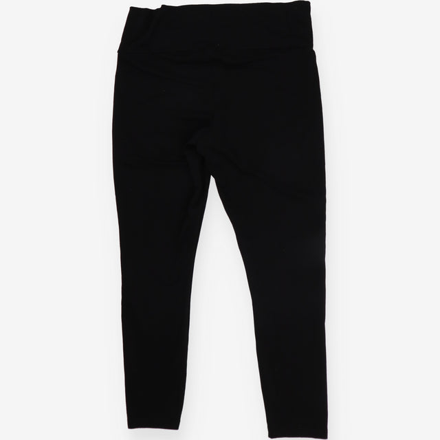Black Over Bump Maternity Leggings