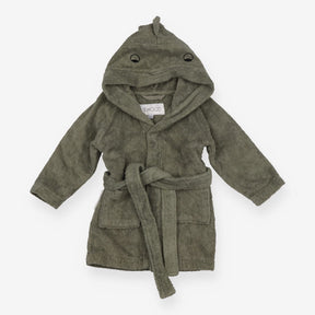 Green Towelling Dressing Gown