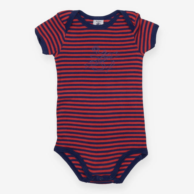 Red and Navy Anchor Bodysuit