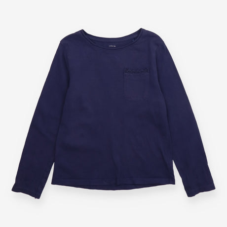 Navy Long Sleeve with Pocket