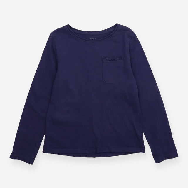 Navy Long Sleeve with Pocket