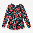 Organic Cotton Floral Spot Long Sleeve