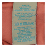 Chino Shorts Coral Orange Mid Rise Tailored