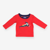 T-Shirt Long Sleeve Red Rocket Elf