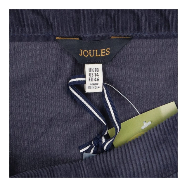 Maize Navy Cord Skirt – Button‑Detail A‑Line Cordu