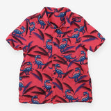 Shirt Pink with Blue Dinosaurs