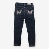 Jeans Skinny Butterfly Sequin Pockets
