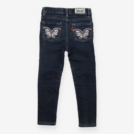 Jeans Skinny Butterfly Sequin Pockets