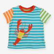 Colourful Striped Lobster T-shirt