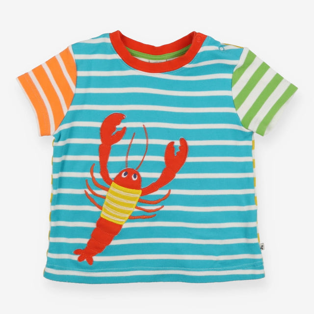 Colourful Striped Lobster T-shirt