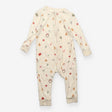 Sleepsuit cream festive no feet