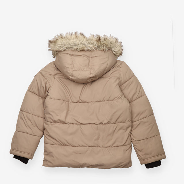 Cream Puffer Coat - Abercrombie & Fitch