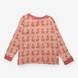 T-Shirt Long Sleeve Pink Flamingos