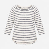 Sweatshirt Jumper Cream Grey Horizontal Stripe Cot
