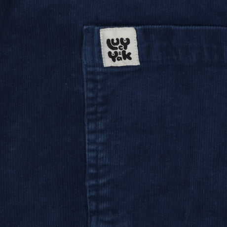 Blue Corduroy Mini Pini Dungaree Dress
