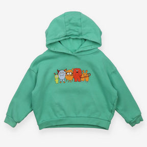 Hoodie green monsters