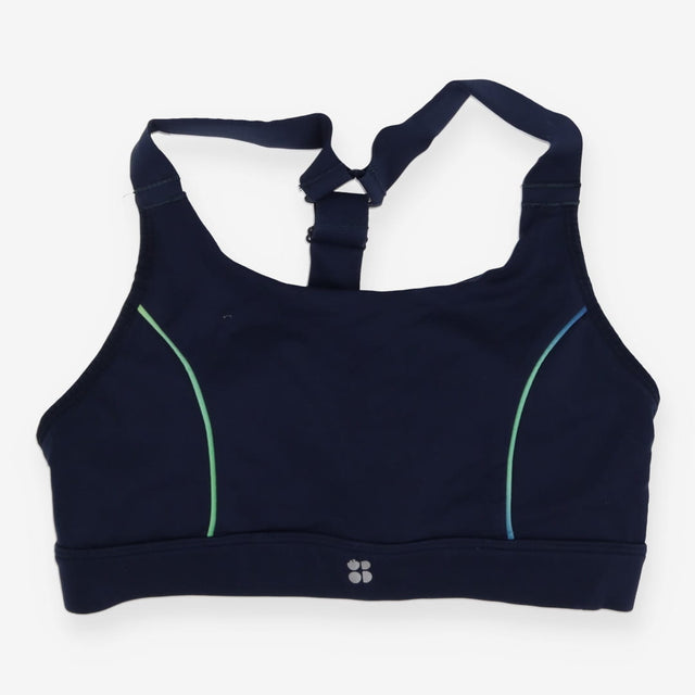 Sweaty Betty Navy Racer Back Sports Bra – Adjustab