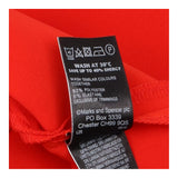 Skirt Red Fuchsia Pink Colour Block Asymmetric Hem