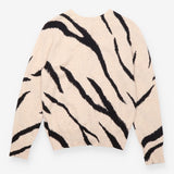 Pure Cashmere Oatmeal Black Zebra Pr