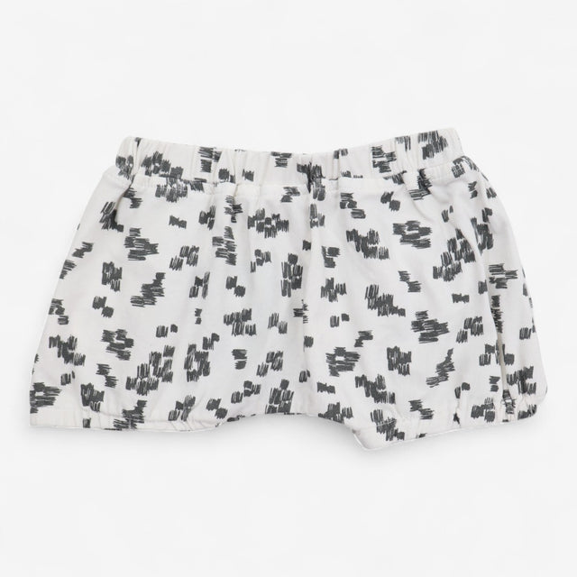 Shorts cream patterned 