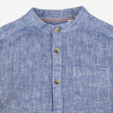 Blue Long Sleeve Shirt