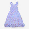 Dress blue spotted