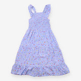 Dress blue spotted