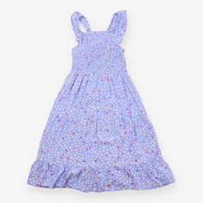 Dress blue spotted