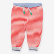Knit Jogger Red Strip