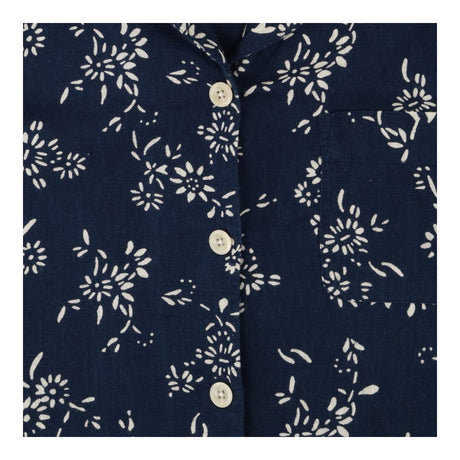 Boxy Shirt Print Long Sleeve