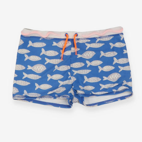 Blue Fish Swim Shorts