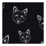 Black Geo Cat Sleepsuit