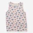 Vest white elephants rainbows