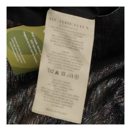 Dress Metallic shift with shoulder detail