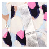Shirt Multicolour Abstract Print Short Sleeve Butt